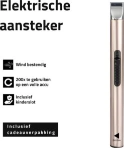 Oplaadbare Lange Elektrische Aansteker - Duurzame Plasma Aansteker - Inclusief Cadeauverpakking - BBQ - Kaarsen - Rose 11 Oplaadbare Lange Elektrische Aansteker - Duurzame Plasma Aansteker - Inclusief Cadeauverpakking - BBQ - Kaarsen - Rose -Barbecues Winkel 1003x1200