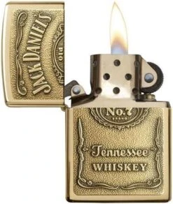 Aansteker Zippo Jack Daniel's Label Brass Emblem -Barbecues Winkel 1015x1200 2