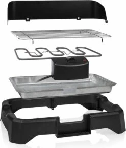 Tristar BQ-2824 Elektrische Barbecue - Tafel BBQ 34,5 X 23 Cm - Regelbare Thermostaat - 2000 Watt - Zwart -Barbecues Winkel 1026x1200 1