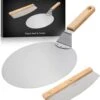 GrillX Pizzaschep Met Pizzasnijder - 30cm - In Luxe Doos - Pizzaspatel Voor BBQ & Oven - BBQ Accesoires Gereedschap -Barbecues Winkel 1044x1200