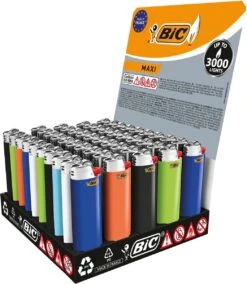 BIC Lighter Aansteker Maxi J26 Display(50stuks) -Barbecues Winkel 1045x1200 1