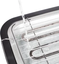 Tristar BQ-2813 Electrische Tafelbarbecue - Grilloppervlak (LxB) 38x22 Cm - 2000W - Zwart -Barbecues Winkel 1103x1200