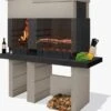 Sarom Fuoco - Betonnen Barbecue - San Pedro - Houtskool En Hout - 160 X 51.5 X 172,2 Cm -Barbecues Winkel 1116x1200 3