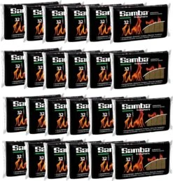 Samba Aanmaakblokjes Bruin á 24 X 32 Stuks - Omdoos Is 768 Aanmaakblokjes -Barbecues Winkel 1147x1200