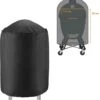 Luxe Waterdichte Ronde BBQ Hoes - 84 Cm X 77 Cm - Barbecue Beschermhoes - BBQ Accessoires - Geschikt Voor O.a. Kamado, Big Green Egg, Grill Guru, The Bastard, Patton, Weber 2 Luxe Waterdichte Ronde BBQ Hoes - 84 Cm X 77 Cm - Barbecue Beschermhoes - BBQ Accessoires - Geschikt Voor O.a. Kamado, Big Green Egg, Grill Guru, The Bastard, Patton, Weber -Barbecues Winkel 1152x1200