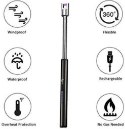 Le Cose USBurn-BBQ Aansteker-oplaadbare Aansteker Met Usb Kabel-Elektrische Plasma Aansteker-windbestendig En Buigzaam-zwart-USB-Lange Flexibele Aansteker 8 Le Cose USBurn-BBQ Aansteker-oplaadbare Aansteker Met Usb Kabel-Elektrische Plasma Aansteker-windbestendig En Buigzaam-zwart-USB-Lange Flexibele Aansteker -Barbecues Winkel 1163x1200 3