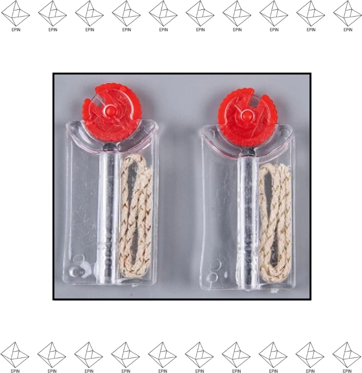 Merkloos EPIN | 2 Stuks | Vuursteen Dispenser | Voor Onder Andere Zippo | 12 Vuursteentjes | 2 Lonten 3 Merkloos EPIN | 2 Stuks | Vuursteen Dispenser | Voor Onder Andere Zippo | 12 Vuursteentjes | 2 Lonten