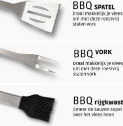 Bbq Accesoires – Bbq Gereedschap – Bbq Set – 22 Delig – RVS 17 Bbq Accesoires – Bbq Gereedschap – Bbq Set – 22 Delig – RVS -Barbecues Winkel 1171x1200