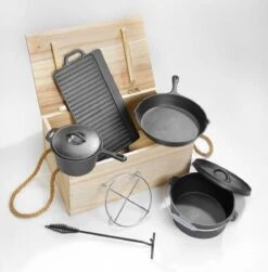 EL Fuego Dutch Oven Set Gietijzer 7-delig 21 EL Fuego Dutch Oven Set Gietijzer 7-delig -Barbecues Winkel 1183x1200 3