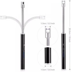 Merkloos BBQ Aansteker Oplaadbaar Met Usb Kabel - Elektrische Keuken Aansteker - Flexibele Aansteker - Zwart -Barbecues Winkel 1186x1200 1