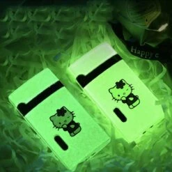 Merkloos Hello Kitty Glow In The Dark Aansteker Met Roze Vlam - Bekend Van TikTok - Hervulbaar En Windproof -Barbecues Winkel 1198x1200 6