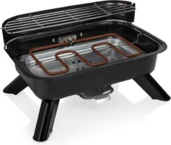 Princess 112252 Hybride Barbecue – Elektrische BBQ - Tafelmodel - 2000W - 44x 29cm - Gebruik Elektrisch Of Met Kolen -Barbecues Winkel 1200x1018
