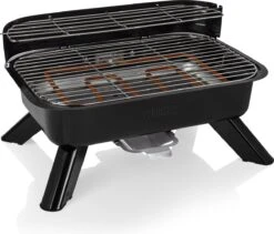 Princess 112252 Hybride Barbecue – Elektrische BBQ - Tafelmodel - 2000W - 44x 29cm - Gebruik Elektrisch Of Met Kolen -Barbecues Winkel 1200x1025