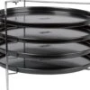 Pizza - Pizzarek - Pizza Oven - Zenker - Pizzabakset - 5 Delige Set Voor 4 Pizza's - Ø 28,5 Cm - Antiaanbaklaag Van ILAG® - Pizzaplaat - Pizza -Barbecues Winkel 1200x1034