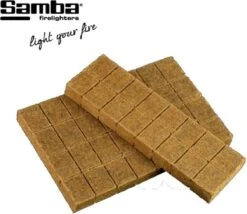 Samba Aanmaakblokjes Bruin á 24 X 32 Stuks - Omdoos Is 768 Aanmaakblokjes -Barbecues Winkel 1200x1039