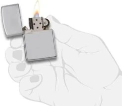Zippo Lighter Polished Chrome -Barbecues Winkel 1200x1044 2
