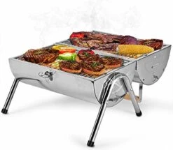 BBQ Collection Houtskoolbarbecue - Cilinder - Chroom -Barbecues Winkel 1200x1046
