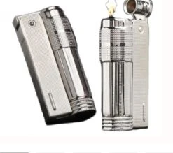 Merkloos Aansteker Metaal In De Kleur Silver Op Benzine -Barbecues Winkel 1200x1065