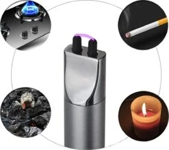 Staza Oplaadbare Lange Elektrische Aansteker - Duurzame Plasma Aansteker - Inclusief Cadeauverpakking - BBQ - Kaarsen 11 Staza Oplaadbare Lange Elektrische Aansteker - Duurzame Plasma Aansteker - Inclusief Cadeauverpakking - BBQ - Kaarsen -Barbecues Winkel 1200x1068 2