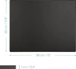 Navaris Pizzasteen XL Voor Oven En Barbecue - Rechthoekige Pizzaplaat 38 X 30 Cm - Inclusief Receptenboek - Keramisch Geglazuurd - Zwart 24 Navaris Pizzasteen XL Voor Oven En Barbecue - Rechthoekige Pizzaplaat 38 X 30 Cm - Inclusief Receptenboek - Keramisch Geglazuurd - Zwart -Barbecues Winkel 1200x1093