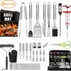 Saveur Royal® 35-delige Barbecue Gereedschapset In Roestvrij Staal - BBQ Grill Set Met Draagtas - Barbecuegerei-sets - Barbecue Accessoires Gereedschap - 35-delig -Barbecues Winkel 1200x1125