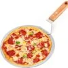 Luxe Pizzaschep Voor Verse Pizza - Extra Groot - RVS 30CM - Grote Pizza Schep Voor Oven Of BBQ Barbecue - Hout Handvat - Pizzaspatel Voor Zelfgemaakte Ovenpizza -Barbecues Winkel 1200x1127