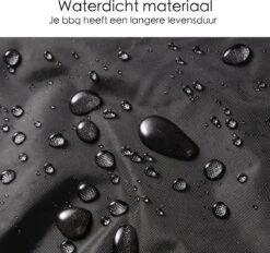 BBQ Beschermhoes - Voor Kamado - Universeel - Tot 23 Inch - Zwart -Barbecues Winkel 1200x1129 2