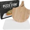 Gadgy Pizzasteen Met Pizzaschep – Cordieriet Voor Knapperige Pizzabodem – Pizzasteen Voor BBQ, Oven Of Kamado - Pizzaspatel - Pizza Set 1 Gadgy Pizzasteen Met Pizzaschep – Cordieriet Voor Knapperige Pizzabodem – Pizzasteen Voor BBQ, Oven Of Kamado - Pizzaspatel - Pizza Set -Barbecues Winkel 1200x1130