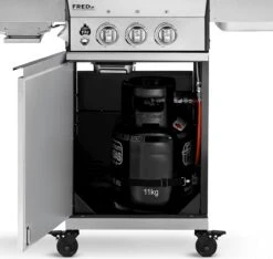 Burnhard Gas BBQ FRED JR. Deluxe - 2 Branders - Incl. Keramische Infraroodbrander & Afdekhoes - Deluxe 39 Burnhard Gas BBQ FRED JR. Deluxe - 2 Branders - Incl. Keramische Infraroodbrander & Afdekhoes - Deluxe -Barbecues Winkel 1200x1135 3