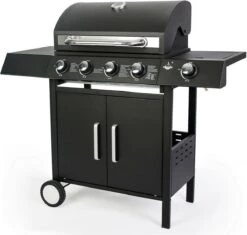 El Fuego San Angelo 4.1 Gasbarbecue - 5 Branders - Zwart -Barbecues Winkel 1200x1143 2