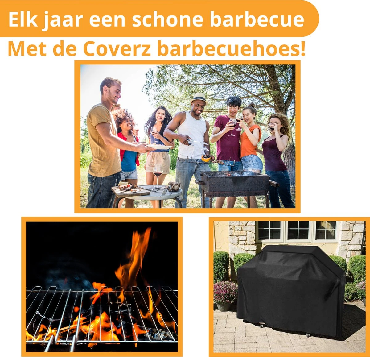 Waterdichte BBQ Hoes - Premium 170x61x117 Cm Barbecue Beschermhoes - Cover 8 Waterdichte BBQ Hoes - Premium 170x61x117 Cm Barbecue Beschermhoes - Cover - Afbeelding 6