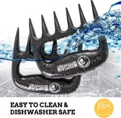 Mountain Grillers Claws-High Quality Meat Claws For American BBQ Pulled Pork-Plastic Meat Claws For Slicing-Vaatwasser Safe Bear Claws Gift Idee -Barbecues Winkel 1200x1175 2