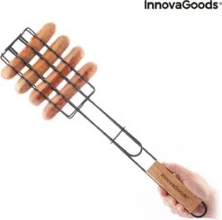Innovagoods BARBECUEGRIL VOOR WORSTJES SOSKET - Bbq Accesoires - Bbq Accesoires Rooster -Barbecues Winkel 1200x1188