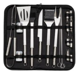 Bbq Accesoires – Bbq Gereedschap – Bbq Set – 22 Delig – RVS 20 Bbq Accesoires – Bbq Gereedschap – Bbq Set – 22 Delig – RVS -Barbecues Winkel 1200x1189 1