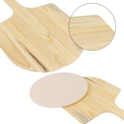 MaxxHome Pizzasteen - BBQ Steen - Maximum Te Verhitten Tot 600 Graden - ⌀33 - Incl. Houten Schep 14 MaxxHome Pizzasteen - BBQ Steen - Maximum Te Verhitten Tot 600 Graden - ⌀33 - Incl. Houten Schep -Barbecues Winkel 1200x1195 2