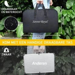 Saveur Royal® 35-delige Barbecue Gereedschapset In Roestvrij Staal - BBQ Grill Set Met Draagtas - Barbecuegerei-sets - Barbecue Accessoires Gereedschap - 35-delig -Barbecues Winkel 1200x1200 108