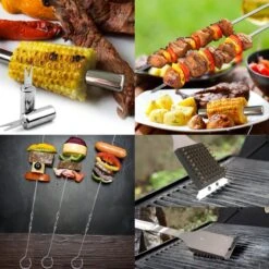 Saveur Royal® 35-delige Barbecue Gereedschapset In Roestvrij Staal - BBQ Grill Set Met Draagtas - Barbecuegerei-sets - Barbecue Accessoires Gereedschap - 35-delig -Barbecues Winkel 1200x1200 109