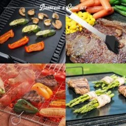 Mountain Jack® 40-Delige Luxe BBQ Grill Accessoires Set In Roestvrij Staal – Barbecue Gereedschap – Tangenset, Vlees Thermometer, Vleestang, Borstel, Spiezen, Vleesmes, Vleesvork 22 Mountain Jack® 40-Delige Luxe BBQ Grill Accessoires Set In Roestvrij Staal – Barbecue Gereedschap – Tangenset, Vlees Thermometer, Vleestang, Borstel, Spiezen, Vleesmes, Vleesvork -Barbecues Winkel 1200x1200 117