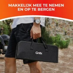 GrillX Barbecue Gereedschap Set - 19-delig - Inclusief Luxe Draagtas - BBQ Accesoires - Gereedschapset -Barbecues Winkel 1200x1200 123