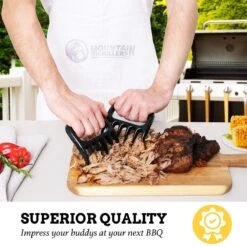 Mountain Grillers Claws-High Quality Meat Claws For American BBQ Pulled Pork-Plastic Meat Claws For Slicing-Vaatwasser Safe Bear Claws Gift Idee -Barbecues Winkel 1200x1200 129