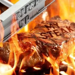 Merkloos BBQ Branding Iron - Barbecuegereedschapset - Bbq Accessoires - Bbq Brandijzer -Barbecues Winkel 1200x1200 133