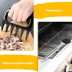 BBQ Accesoires Set Gereedschap Tang Borstel Barbecue Kookgerei - 10 Delig 16 BBQ Accesoires Set Gereedschap Tang Borstel Barbecue Kookgerei - 10 Delig -Barbecues Winkel 1200x1200 144