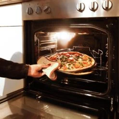 Relaxdays 3 Pizaplaten Met Pizzarek, Pizza Bakplaat Rond 33 Cm, Pizzaplaat 3stuk -Barbecues Winkel 1200x1200 176