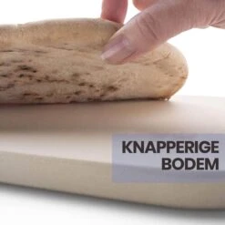 Buxibo 2in1 Pizzasteen - Voor BBQ & Oven - Inclusief Serveer Plank - Pizzabord/Pizzaplank - 30.5 X 38.1 X 1.4 Cm -Barbecues Winkel 1200x1200 187