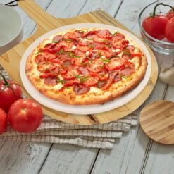 MaxxHome Pizzasteen - BBQ Steen - Maximum Te Verhitten Tot 600 Graden - ⌀33 - Incl. Houten Schep 12 MaxxHome Pizzasteen - BBQ Steen - Maximum Te Verhitten Tot 600 Graden - ⌀33 - Incl. Houten Schep -Barbecues Winkel 1200x1200 206