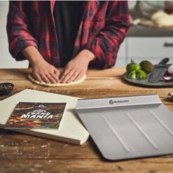 Burnhard Pizzasteen 38 X 30 X 1,5 Cm + Pizzaschep -Barbecues Winkel 1200x1200 240
