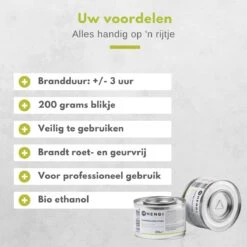 Hendi Brandpasta Voor Chafing Dish - Brandgel 200g - ( 6 Stuks ) 11 Hendi Brandpasta Voor Chafing Dish - Brandgel 200g - ( 6 Stuks ) -Barbecues Winkel 1200x1200 270