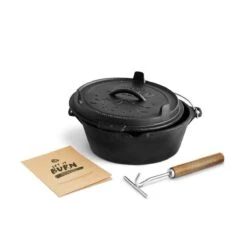 Burnhard Gietijzeren Dutch Oven - Little John 3,8 L -Barbecues Winkel 1200x1200 318