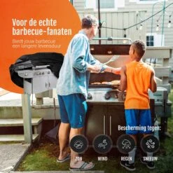 GrillX Barbecue Hoes - 145 X 61 X 117cm - BBQ Hoes Waterdicht - Beschermhoes Inclusief Trekkoord - BBQ Accesoires -Barbecues Winkel 1200x1200 352