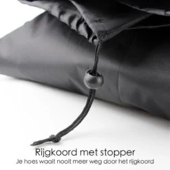 BBQ Beschermhoes - Voor Kamado - Universeel - Tot 23 Inch - Zwart -Barbecues Winkel 1200x1200 383